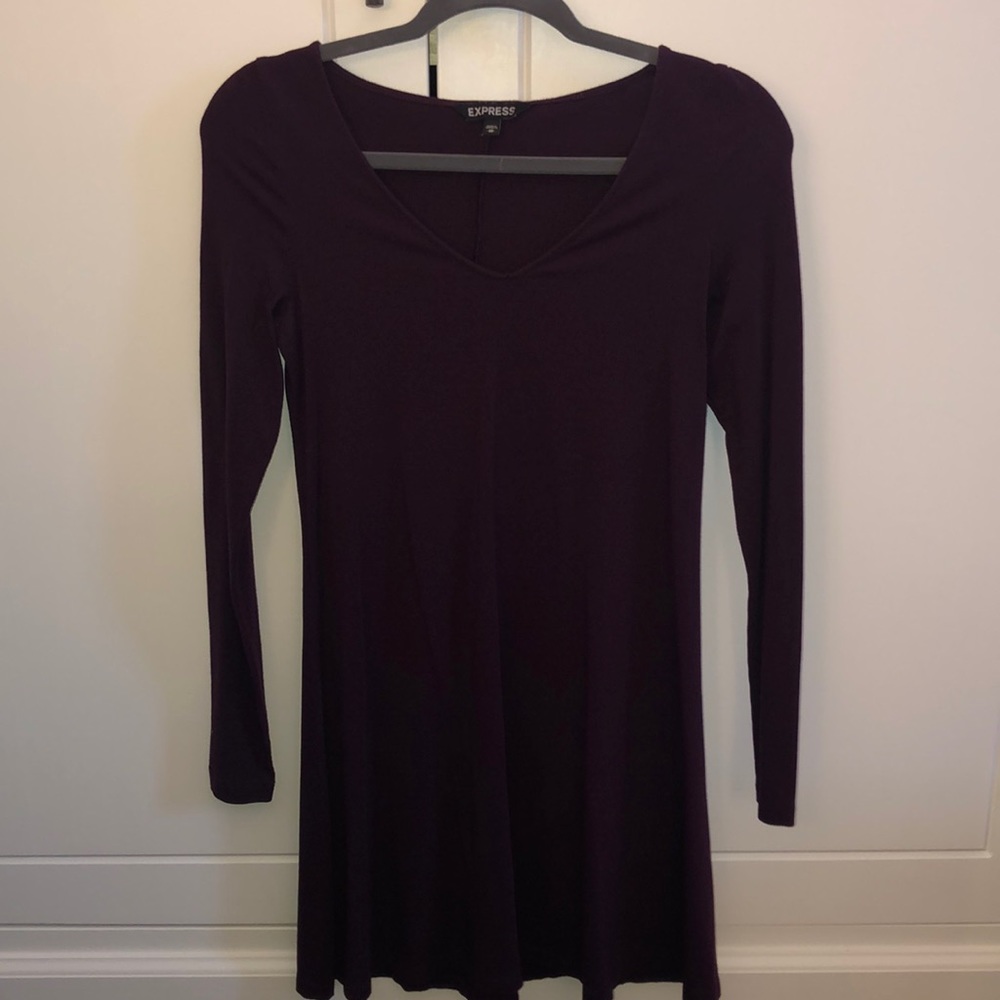 Express long sleeve dress